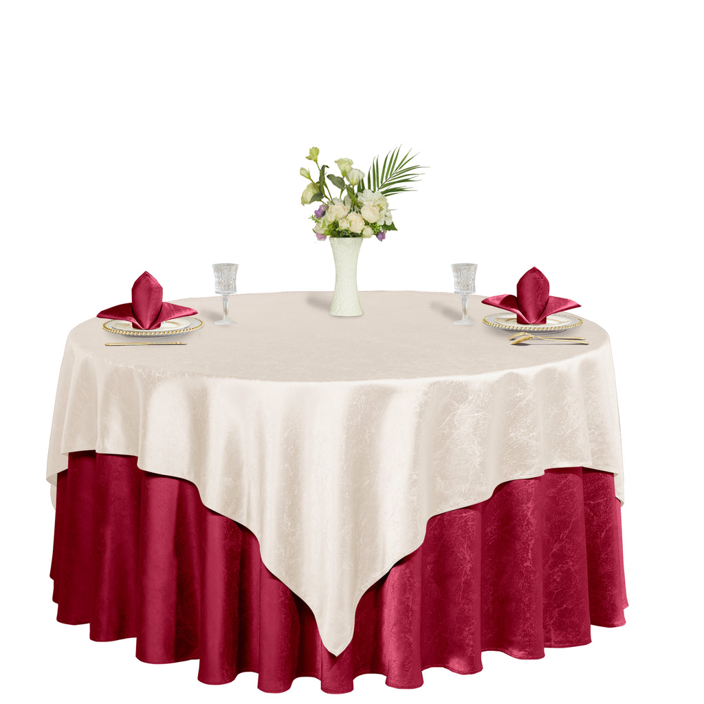 Polyester Jacquard Tablecloth-W6H