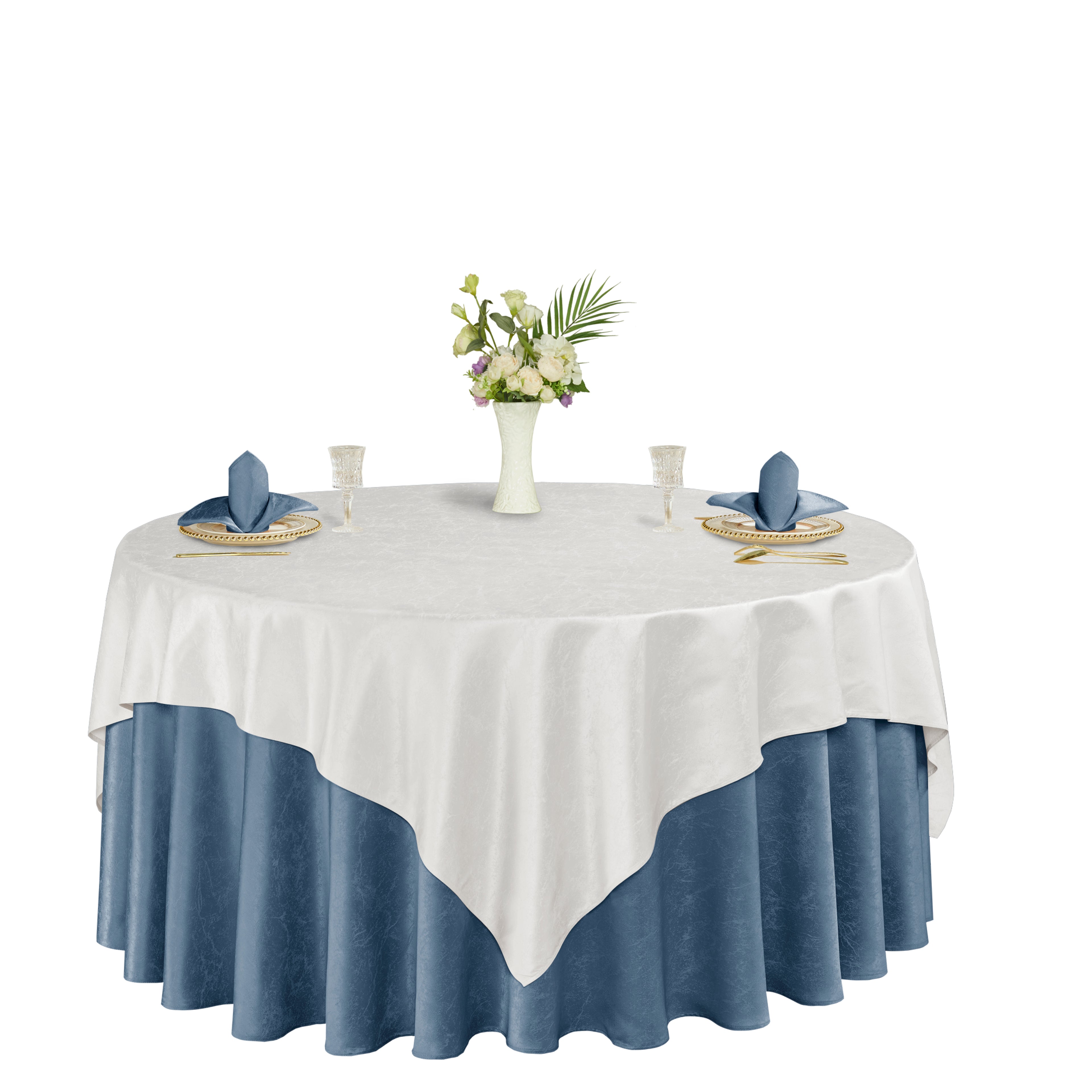 Polyester Jacquard Tablecloth-W6H