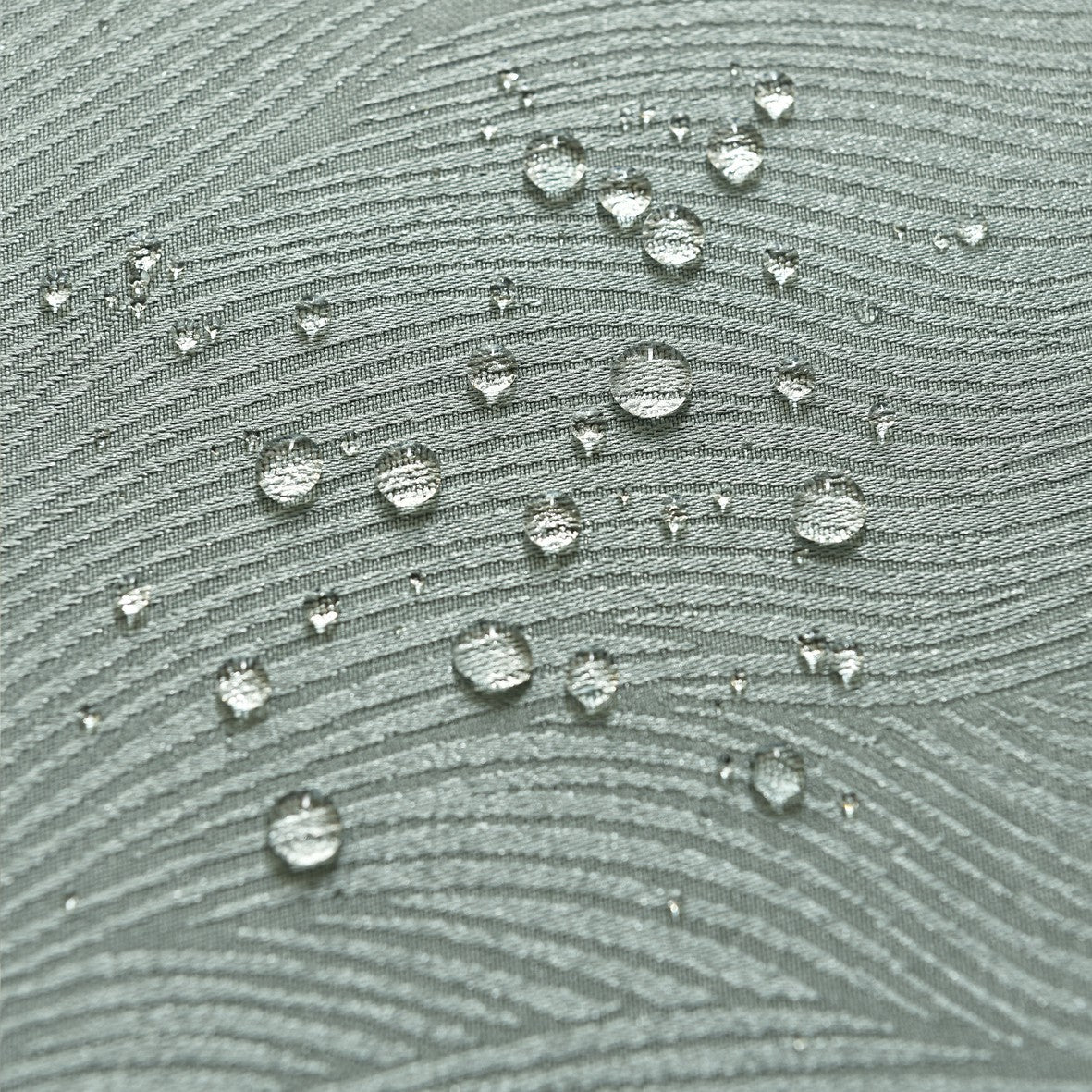 Rippling Wave Jacquard Tablecloth – Sage Green (Round)
