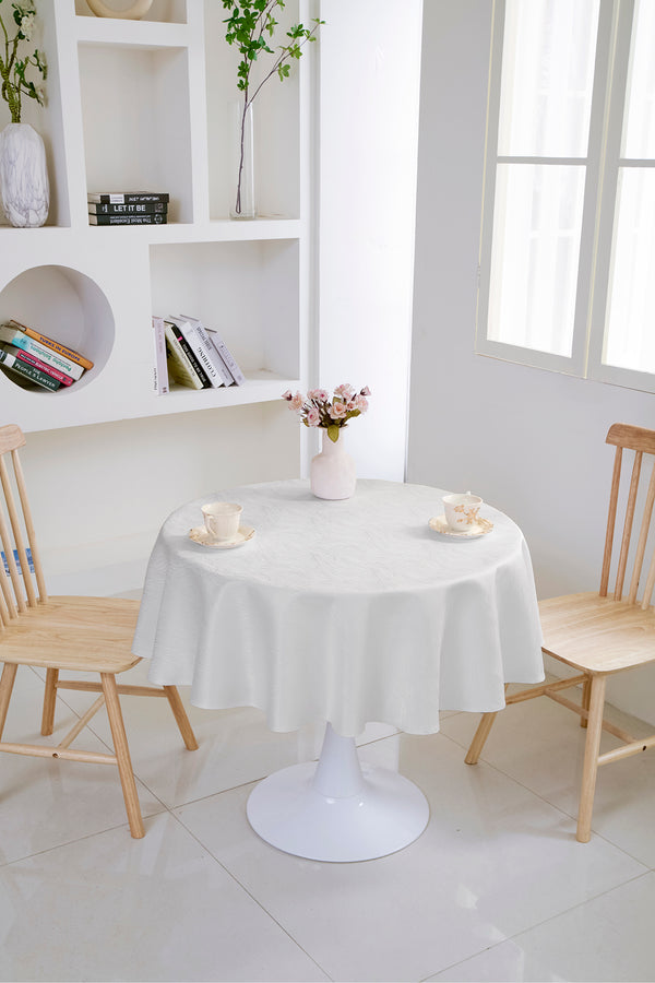 Fall Maple Leaf Tablecloth-Round