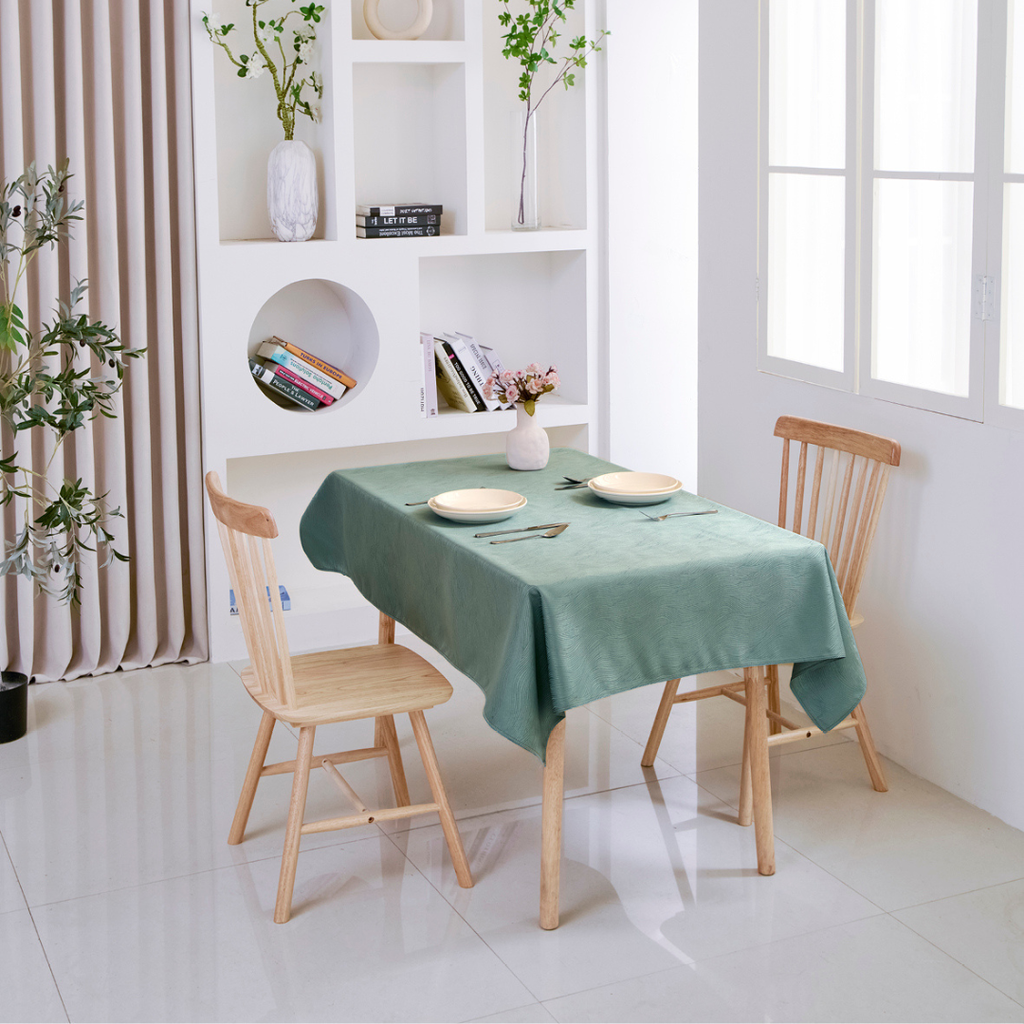 Ripple Texture Polyester Tablecloth