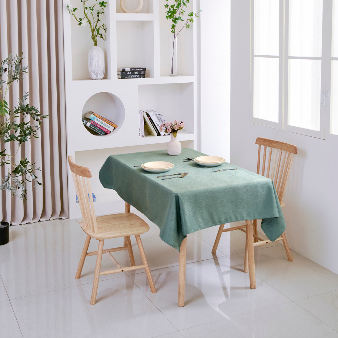 Ripple Texture Polyester Tablecloth