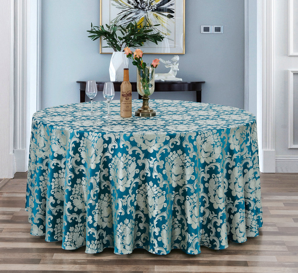 Polyester Jacquard Tablecloth-709