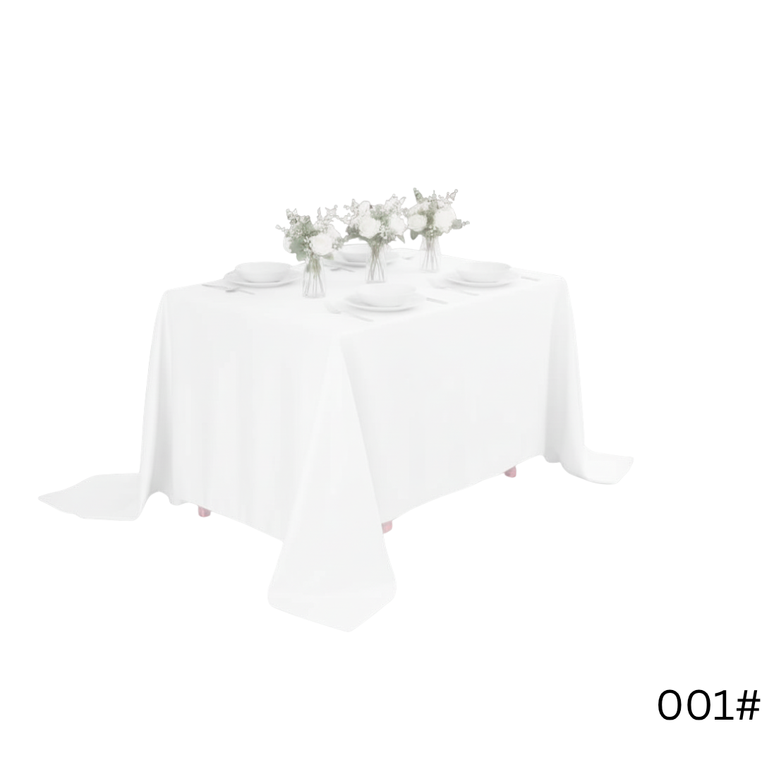 Premium Solid Polyester Tablecloth-001#