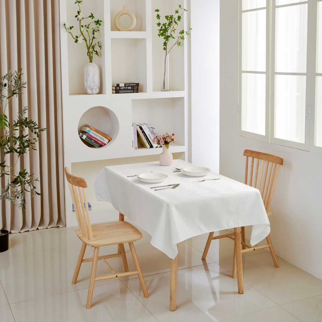 Ripple Texture Polyester Tablecloth