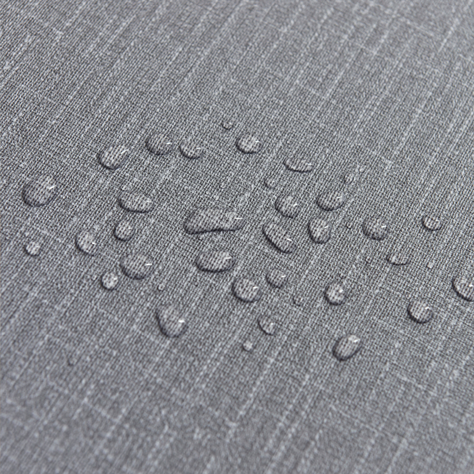 PVC Solid Tablecloth-Round-Light Gray