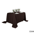 Premium Solid Polyester Tablecloth-034#