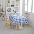 Waterproof PVC Checkered Tablecloth