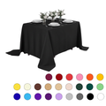 Premium Solid Polyester Tablecloth