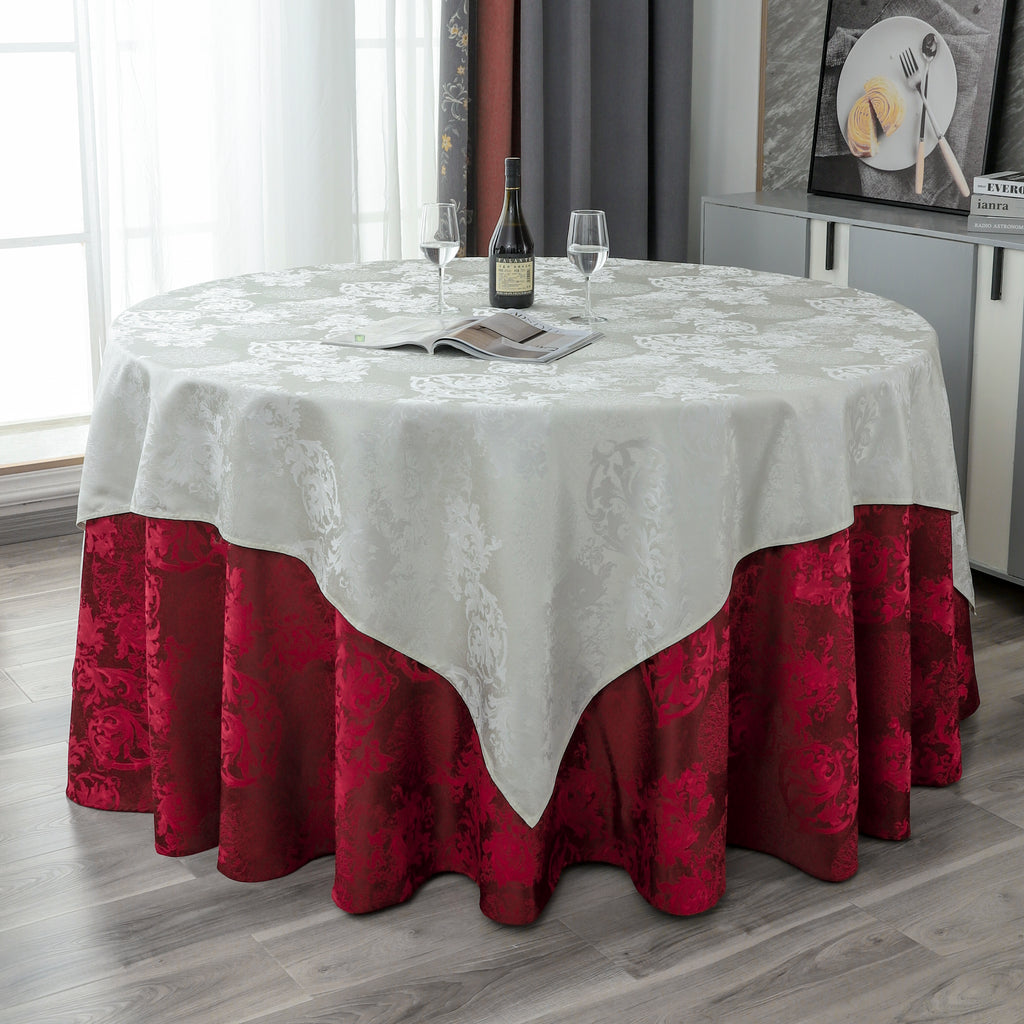 Polyester Jacquard Tablecloth-702