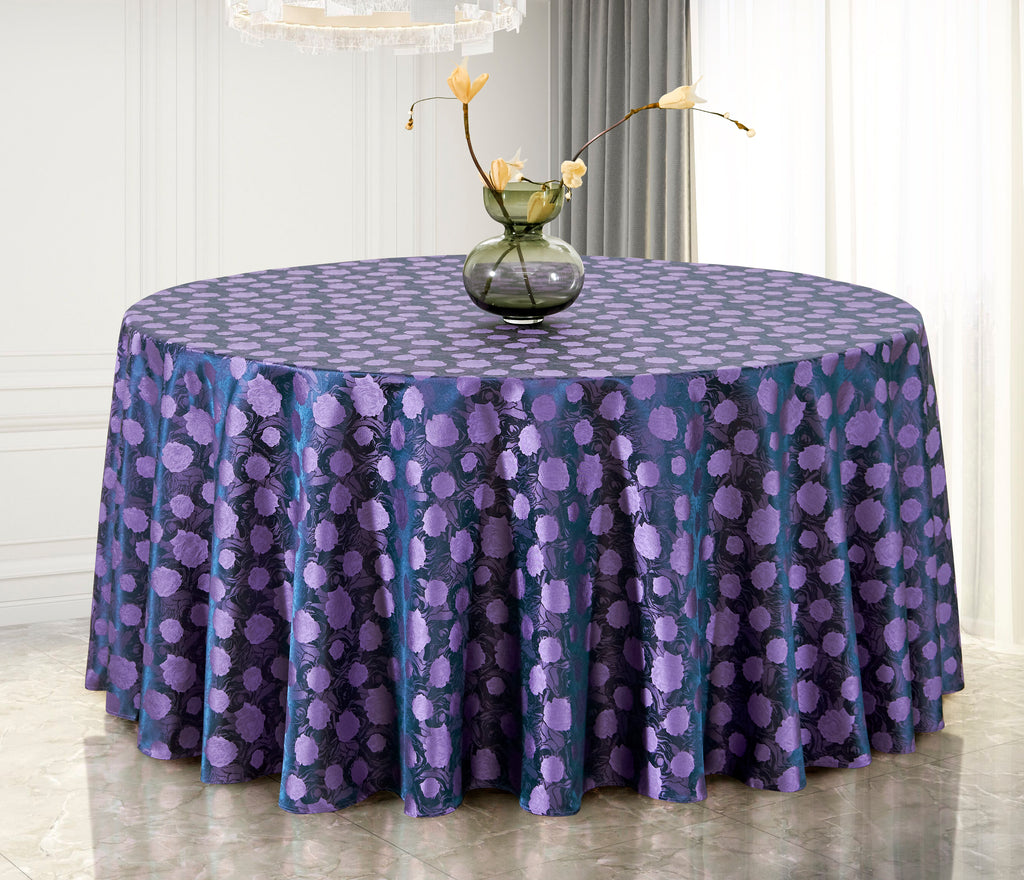 Polyester Jacquard Tablecloth-705