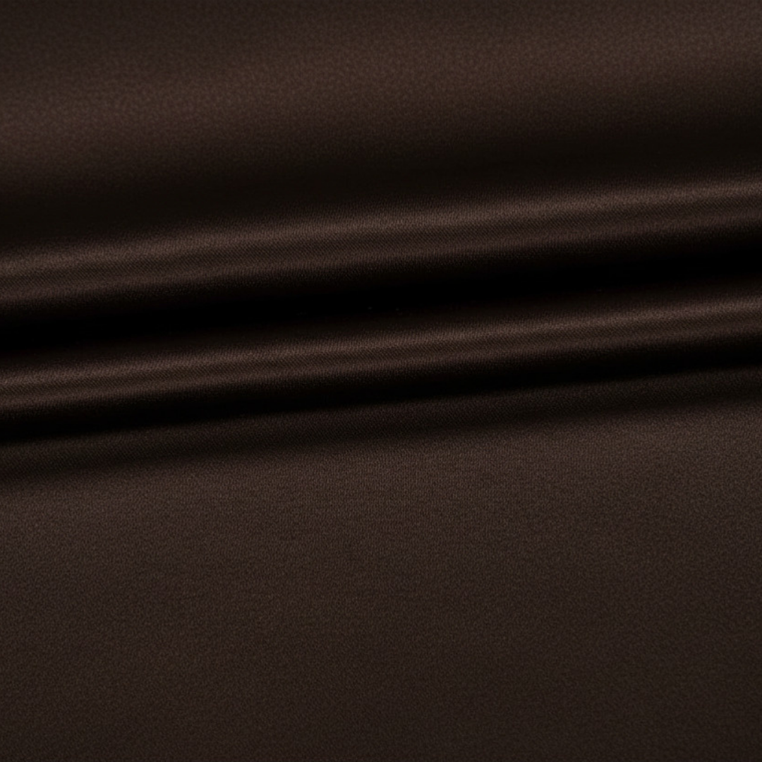 Premium Solid Polyester Tablecloth-Rectangle-Chocolate