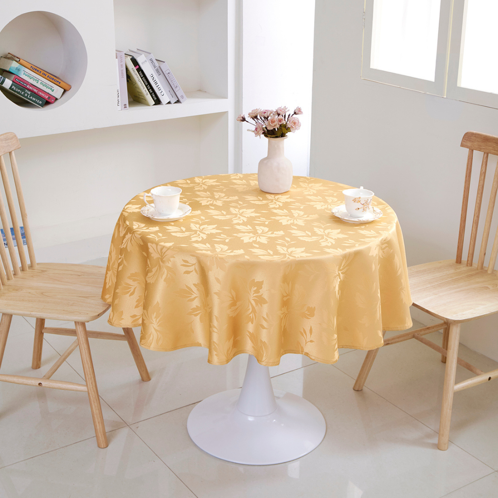 Floral Polyester Tablecloth