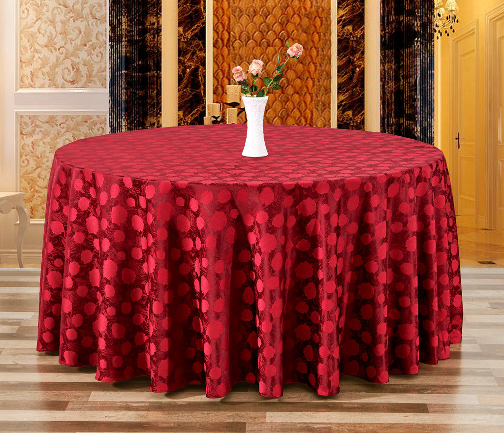 Polyester Jacquard Tablecloth-705