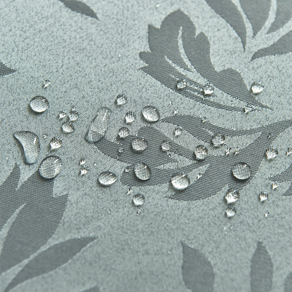 Classic Floral Jacquard Tablecloth – Sage Green (Rectangle)
