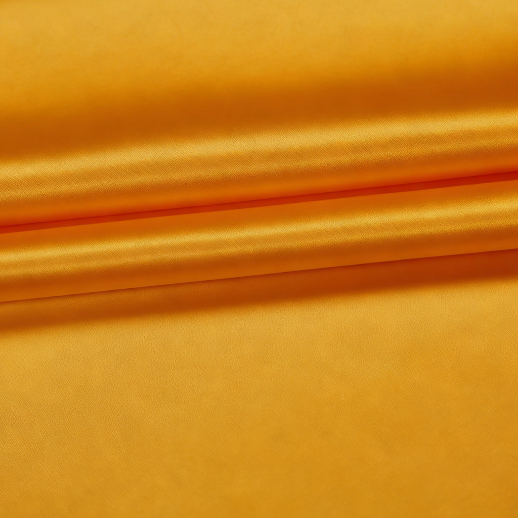 Premium Solid Polyester Tablecloth-Rectangle-Orange