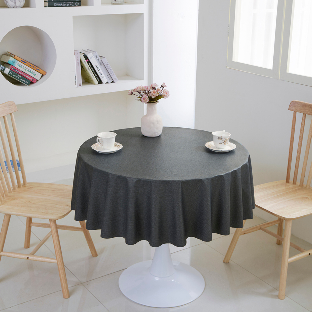 Waterproof PVC Solid Tablecloth