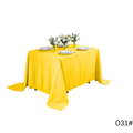 Premium Solid Polyester Tablecloth-031#