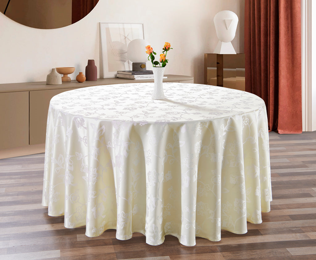 Polyester Jacquard Tablecloth-703