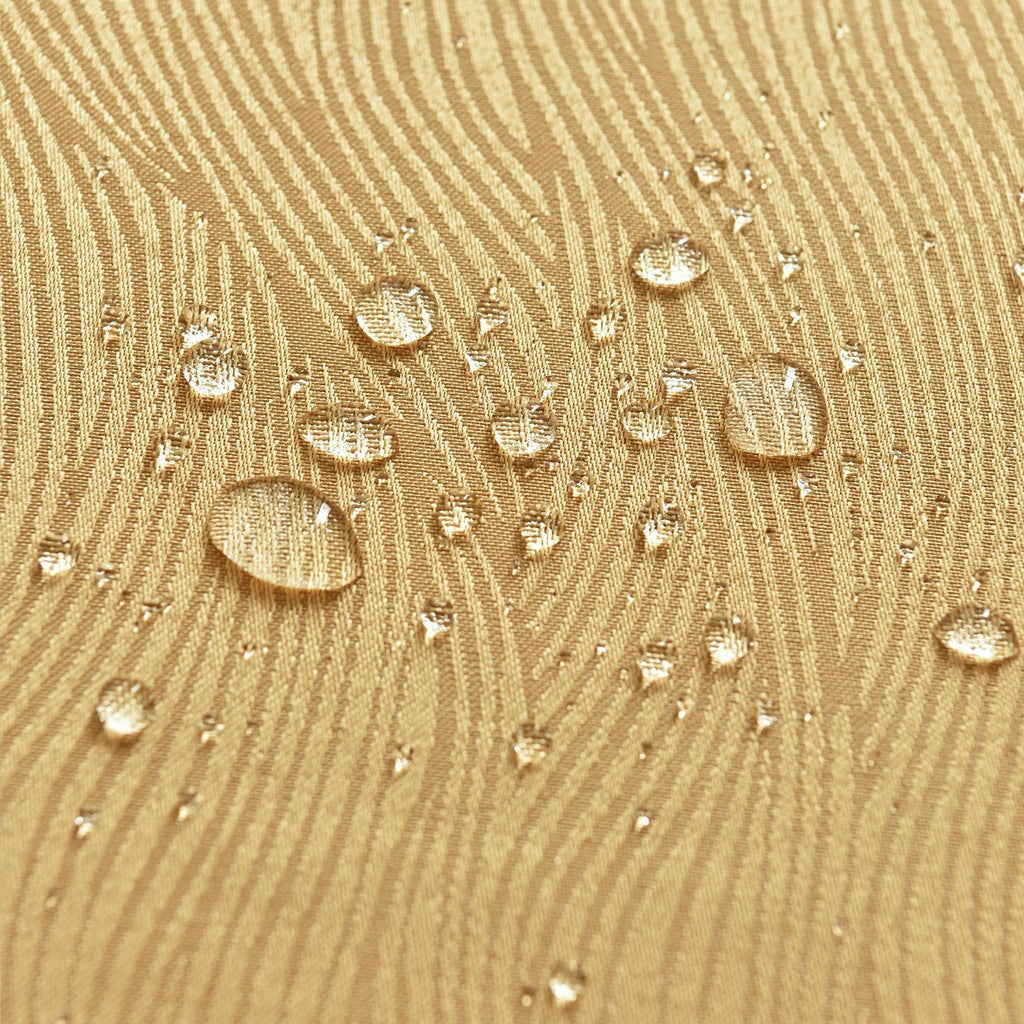 Rippling Wave Jacquard Tablecloth – Gold (Rectangle)