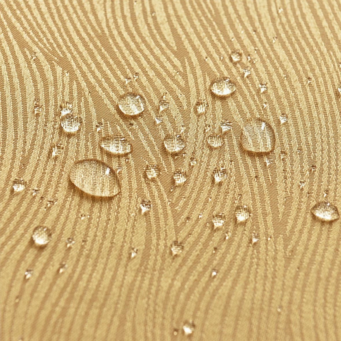 Rippling Wave Jacquard Tablecloth – Gold (Rectangle)