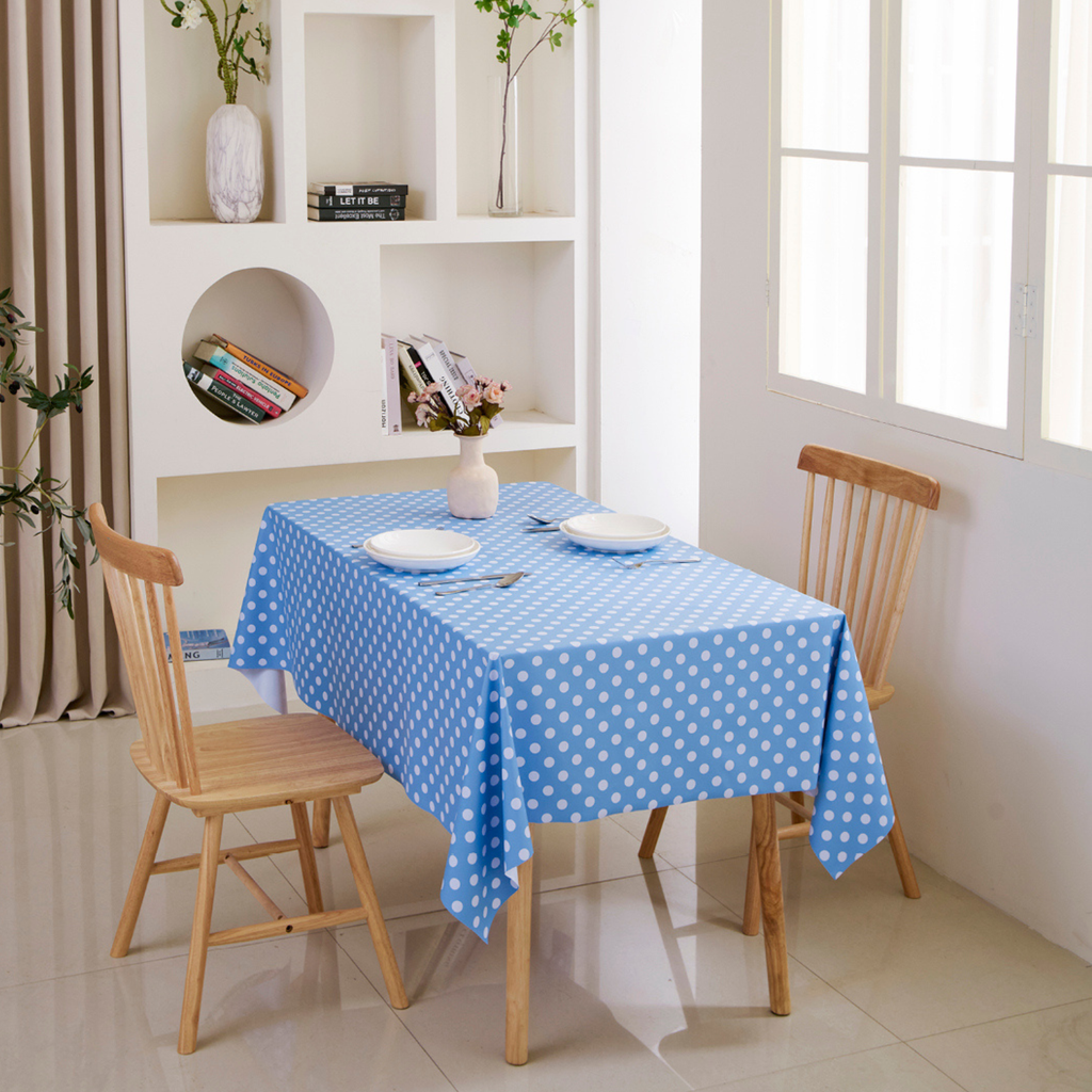 Waterproof PVC Dot Tablecloth