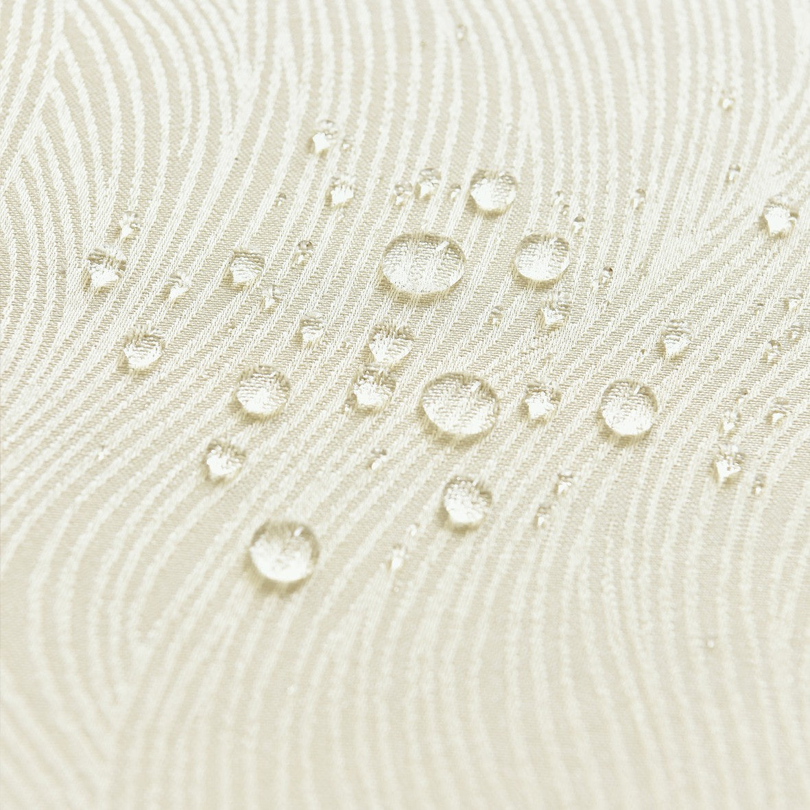 Rippling Wave Jacquard Tablecloth – Ivory (Rectangle)