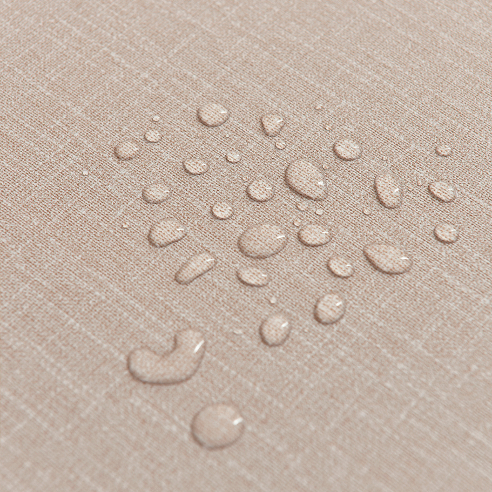 PVC Solid Color Tablecloth-Beige