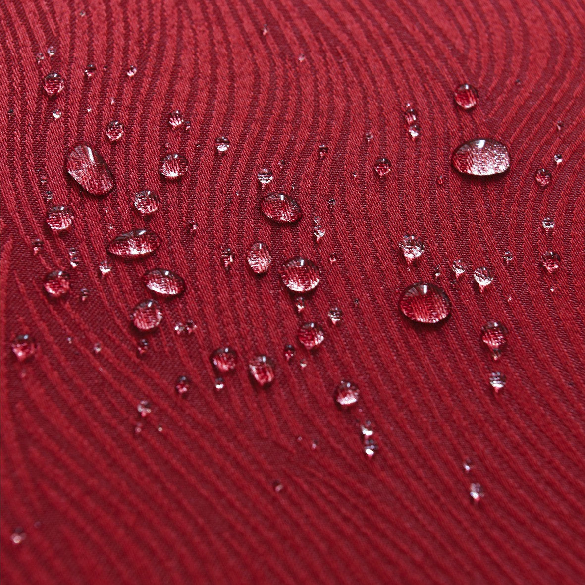 Rippling Wave Jacquard Tablecloth – Burgundy (Rectangle)