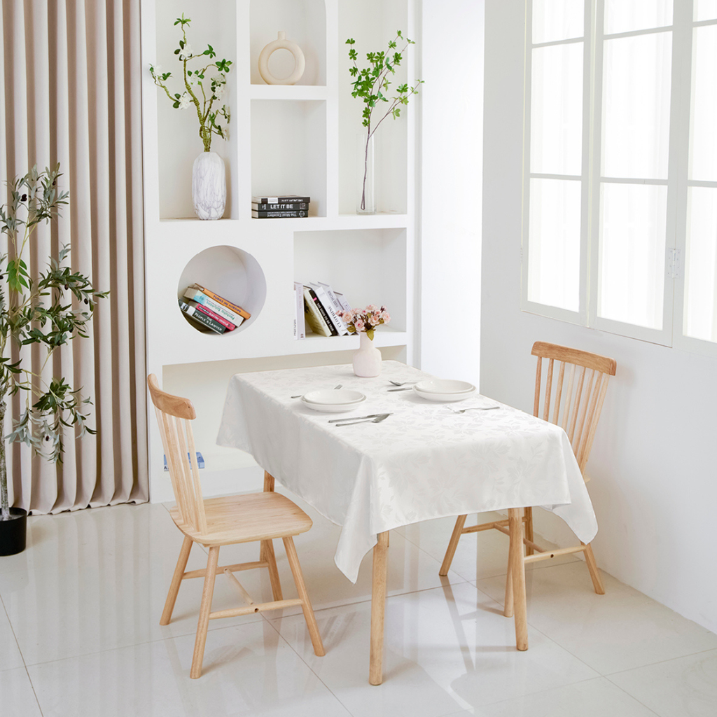 Floral Polyester Tablecloth