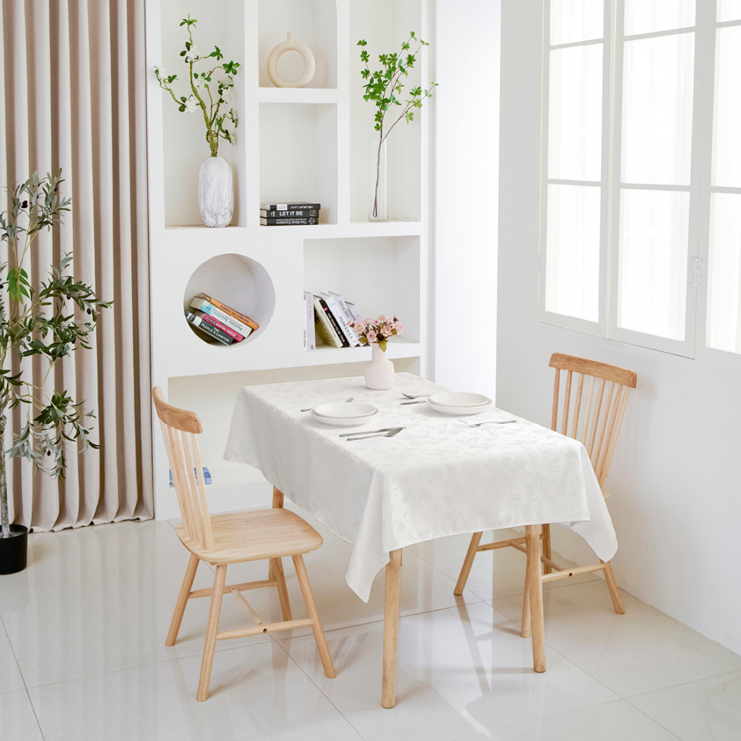 Floral Polyester Tablecloth