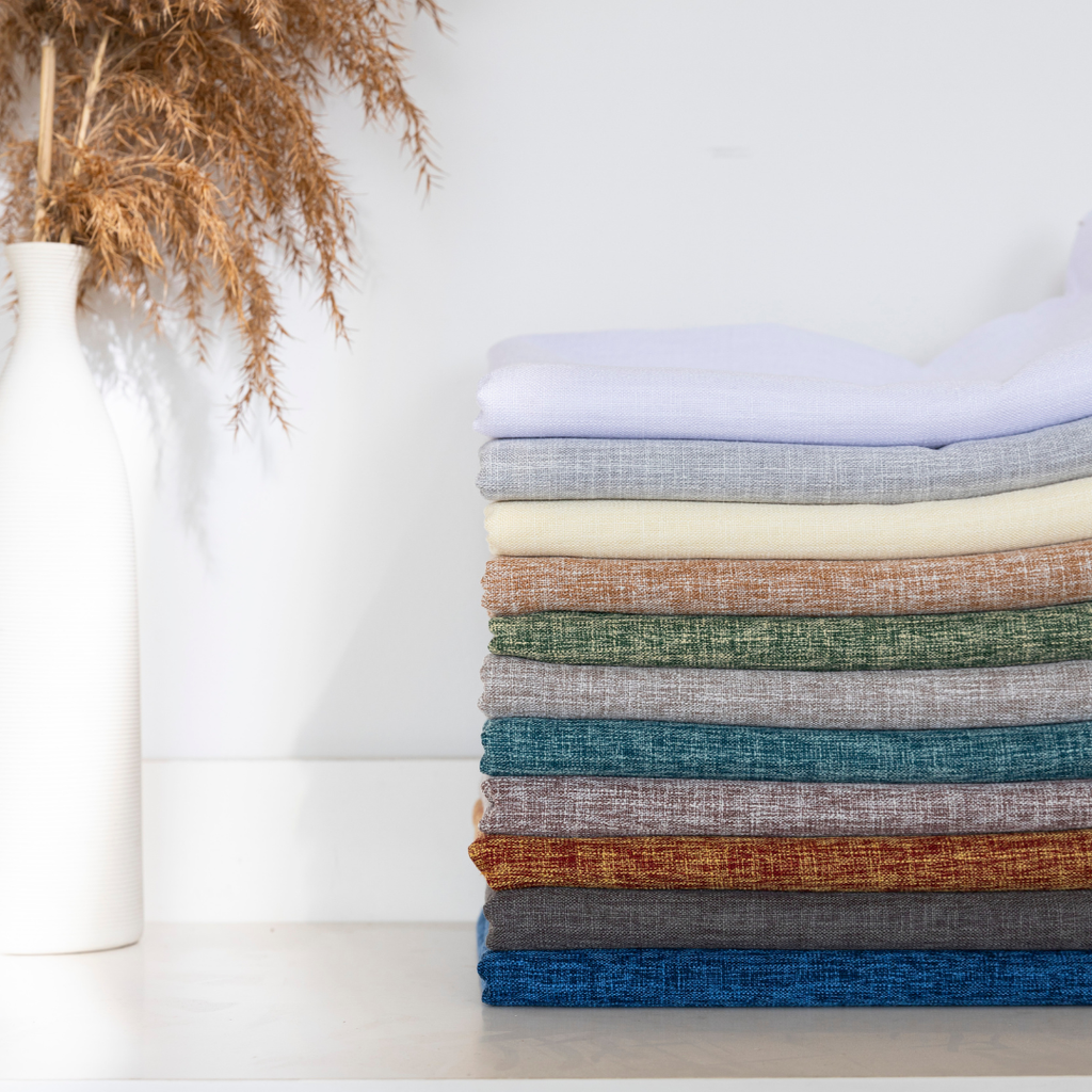 Faux Linen Tablecloth
