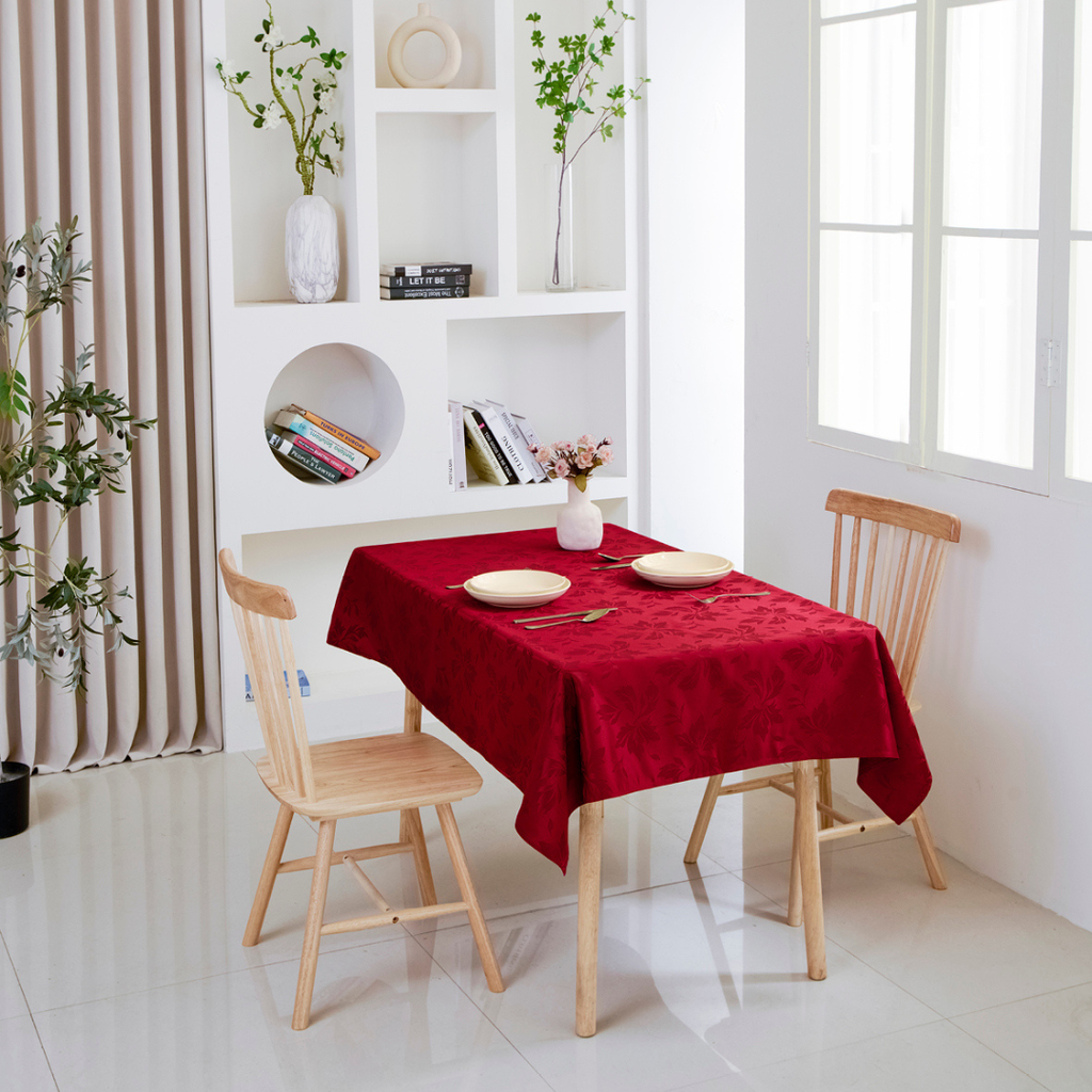 Floral Polyester Tablecloth