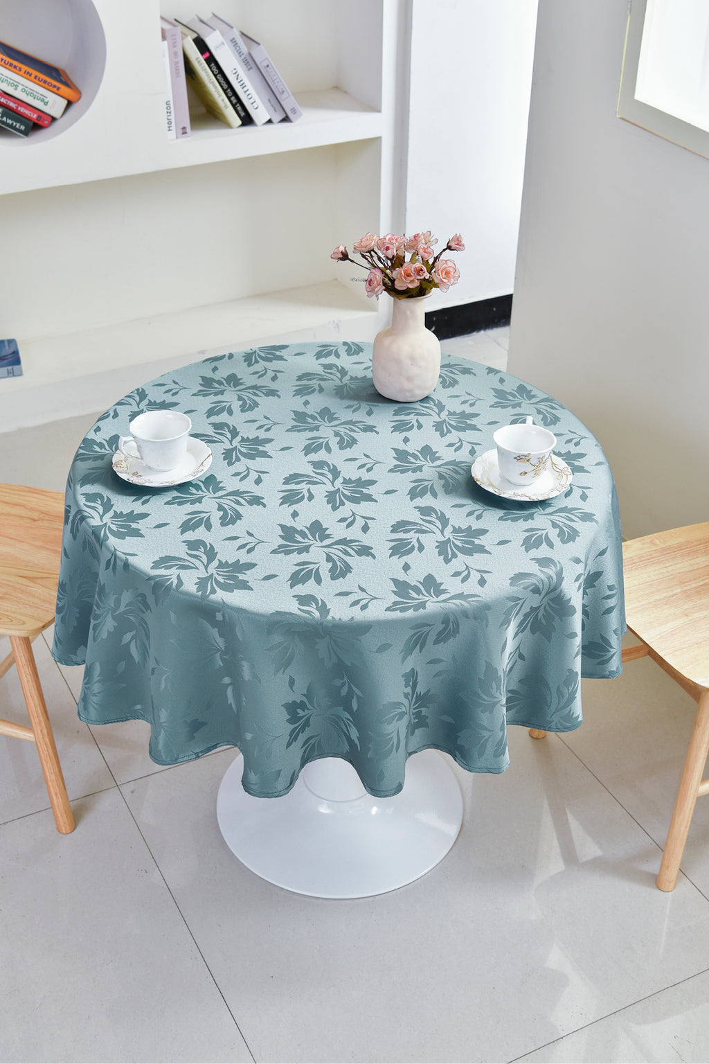 Fall Maple Leaf Tablecloth-Round