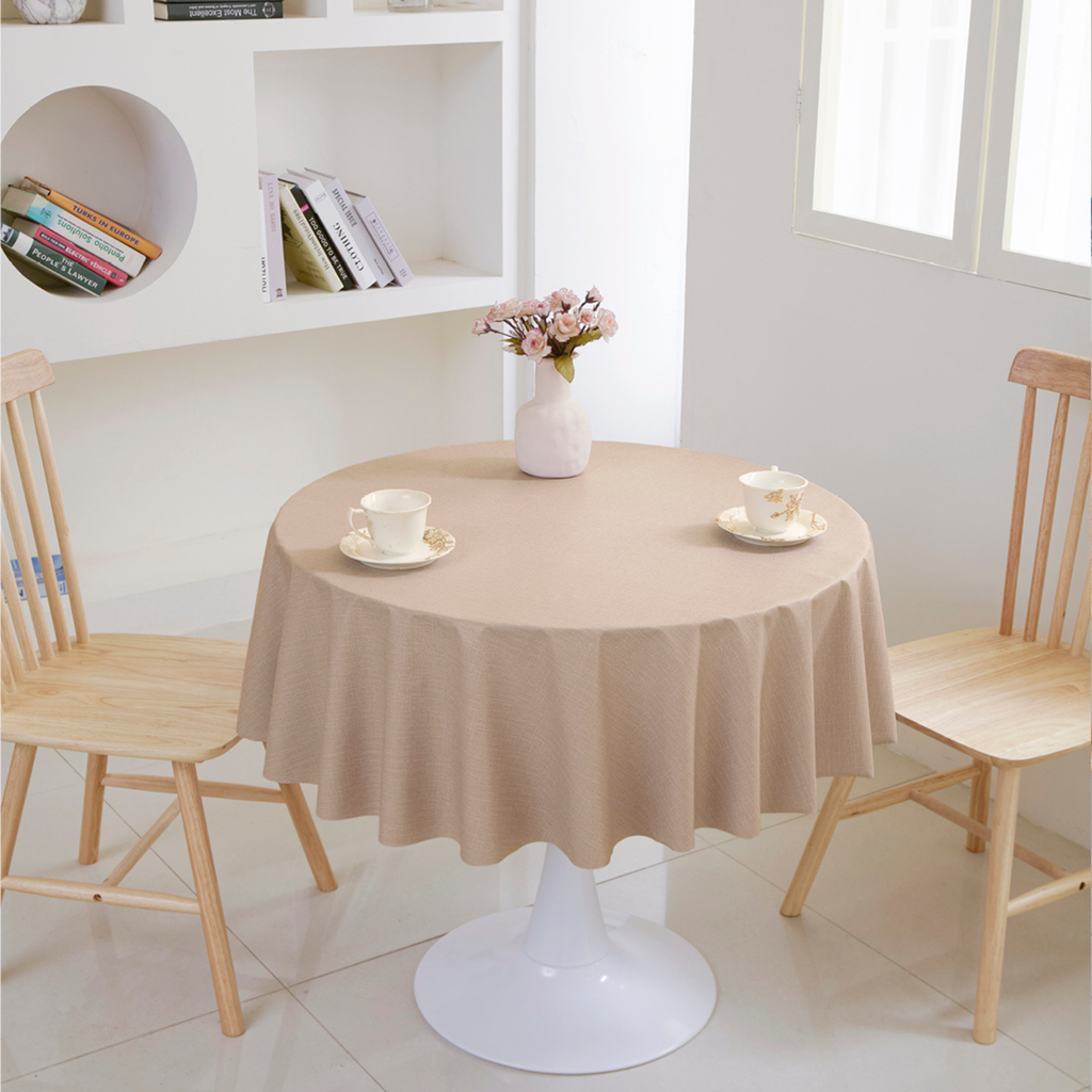 Waterproof PVC Solid Tablecloth