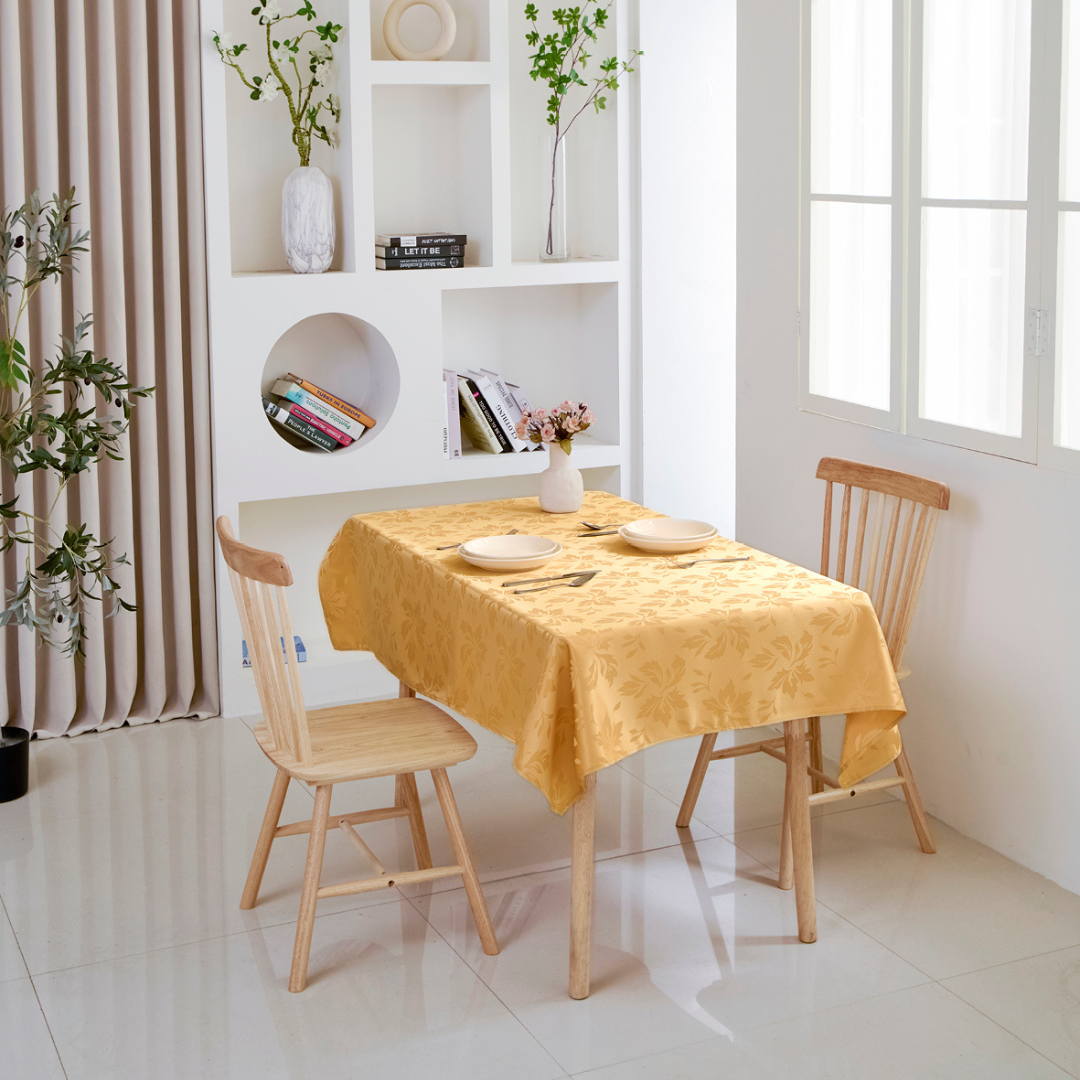 Floral Polyester Tablecloth