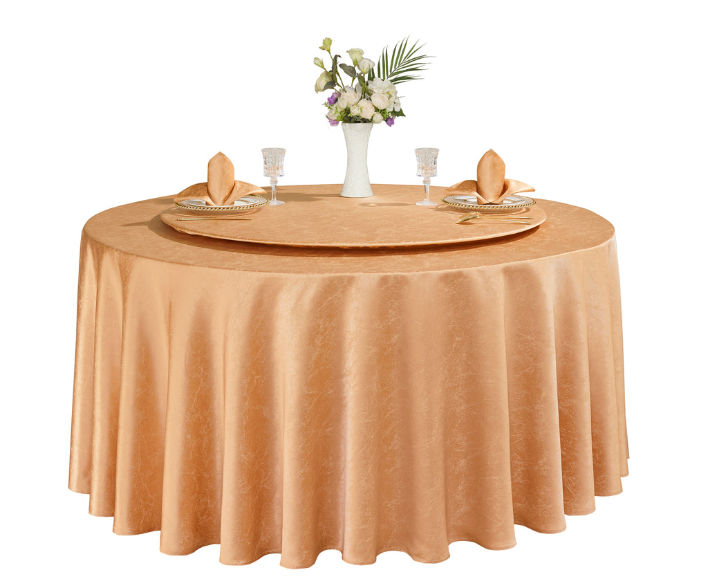 Polyester Jacquard Tablecloth-W6