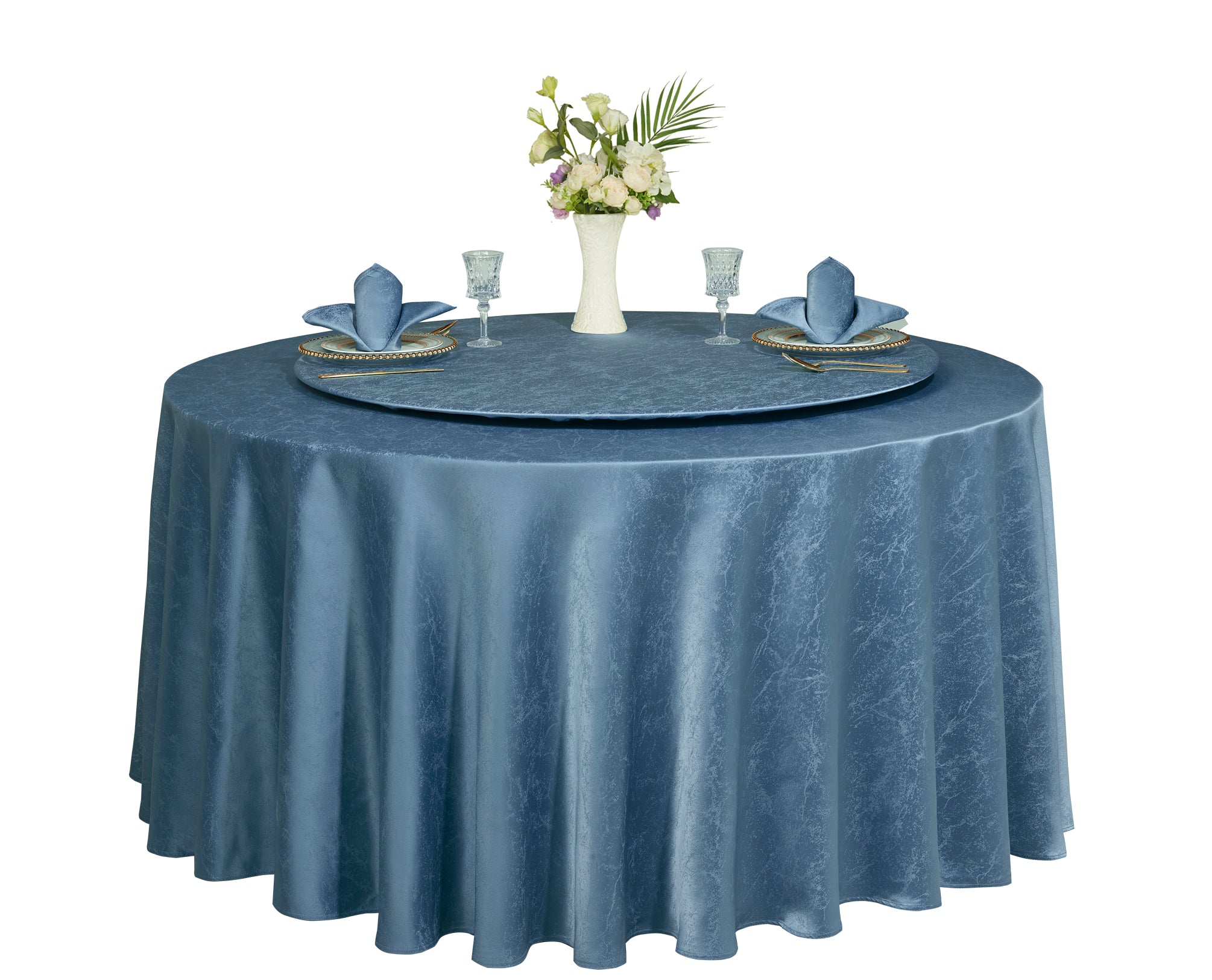 Polyester Jacquard Tablecloth-W6