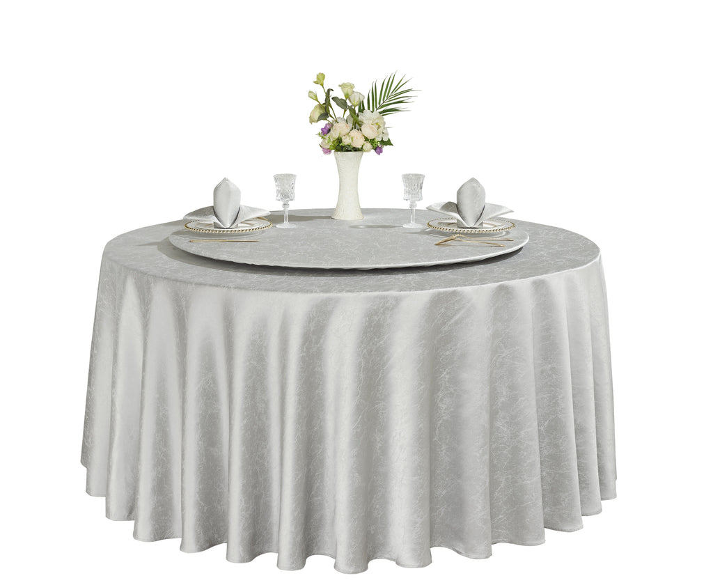 Polyester Jacquard Tablecloth-W6