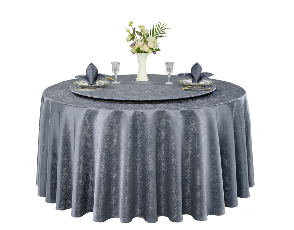 Polyester Jacquard Tablecloth-W6