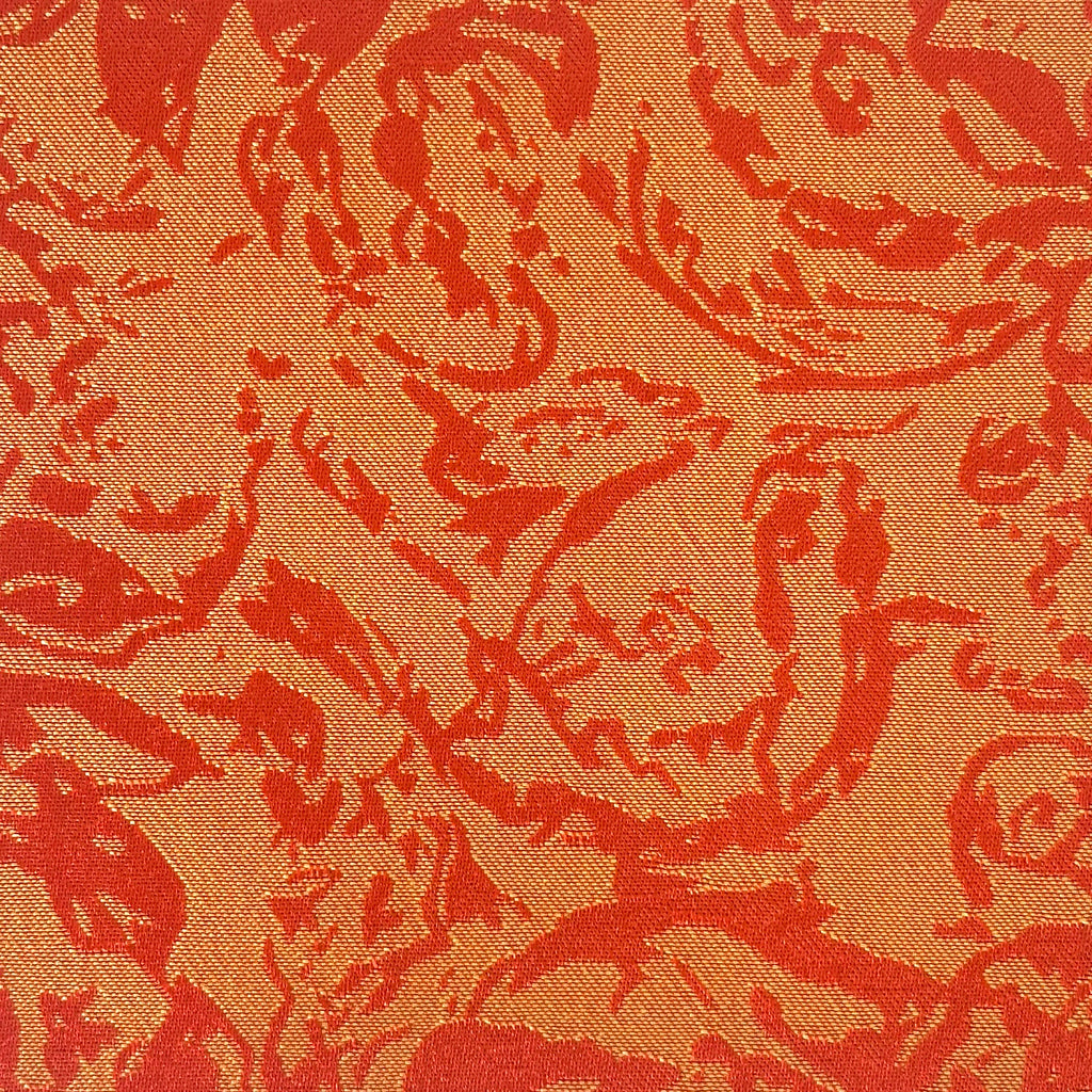 Rose Vintage – Tissu Jacquard Floral Intemporel