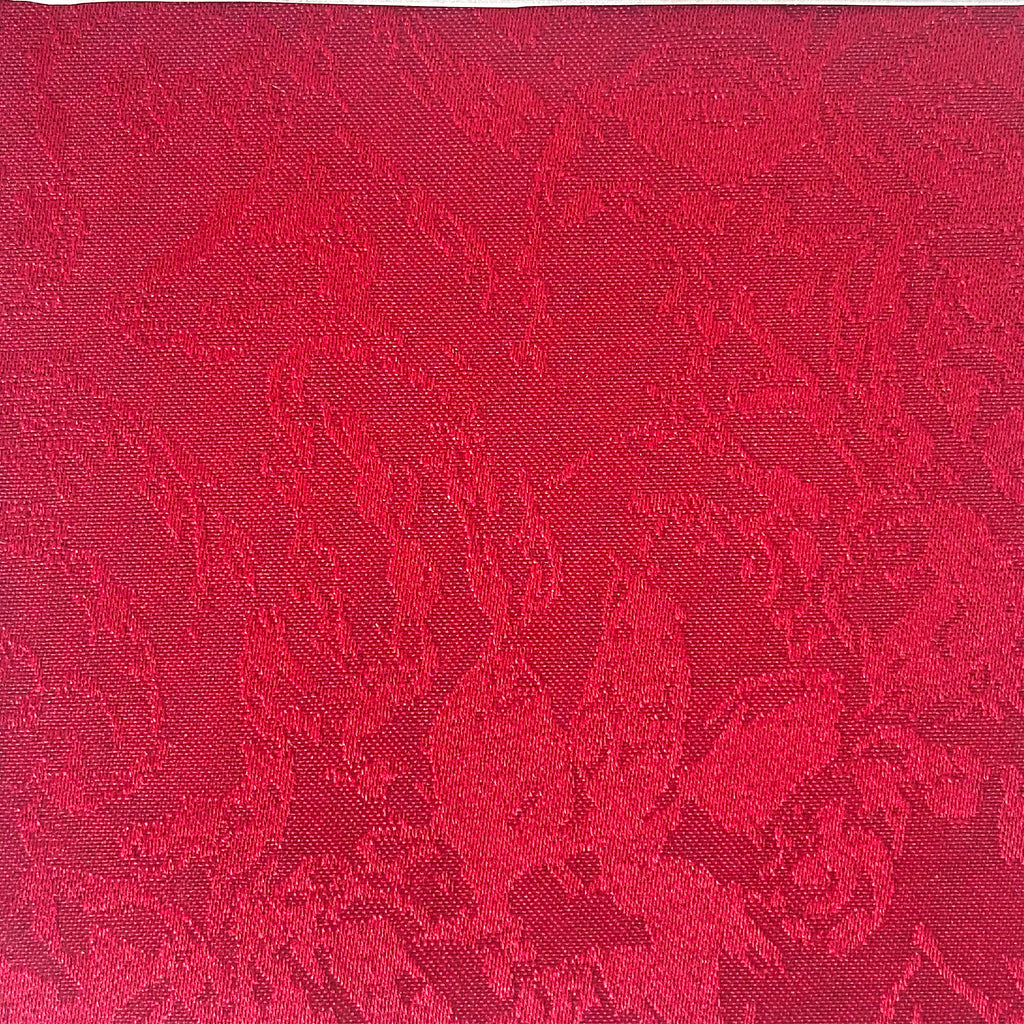 Rose Vintage – Tissu Jacquard Floral Intemporel