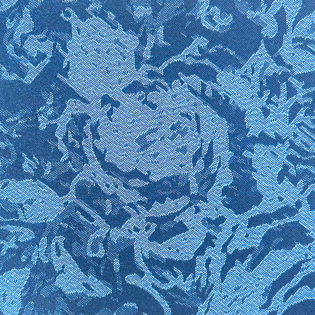 Rose Vintage – Tissu Jacquard Floral Intemporel
