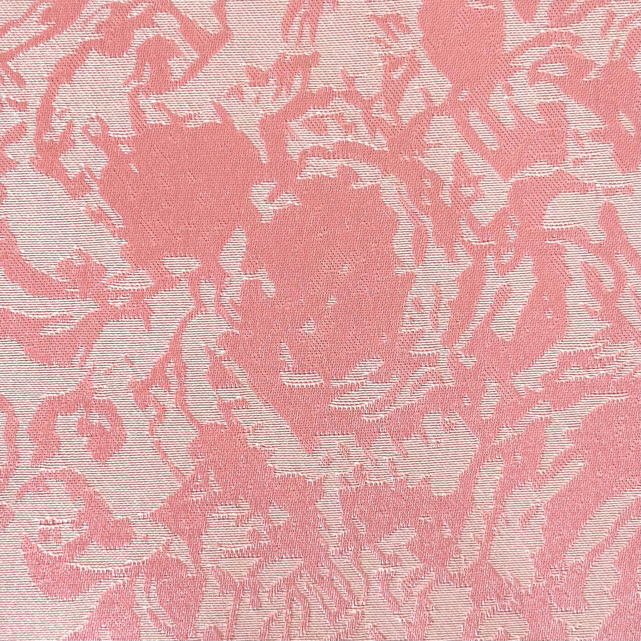 Rose Vintage – Tissu Jacquard Floral Intemporel