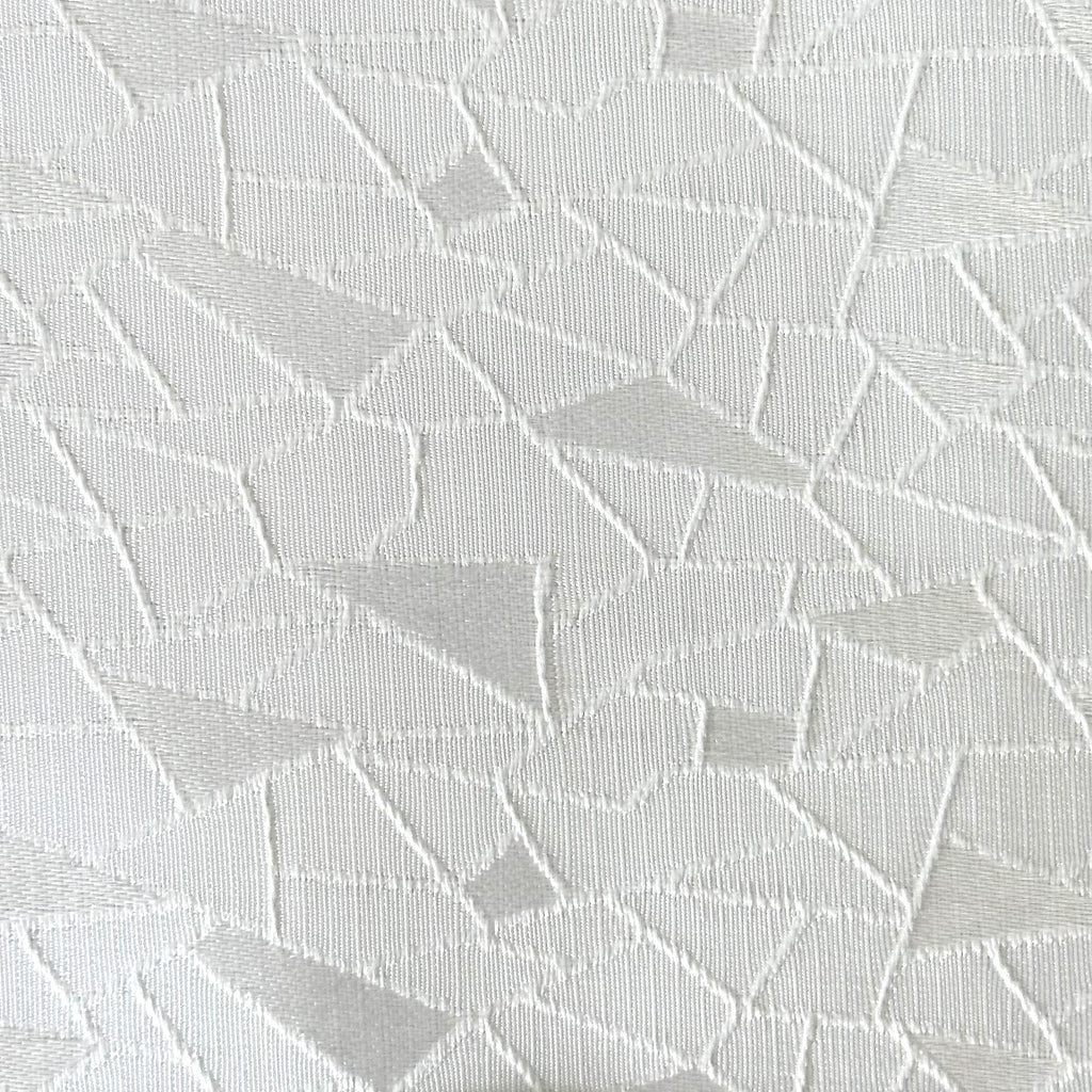 Geo Mosaic – Irregular Geometric Jacquard Fabric