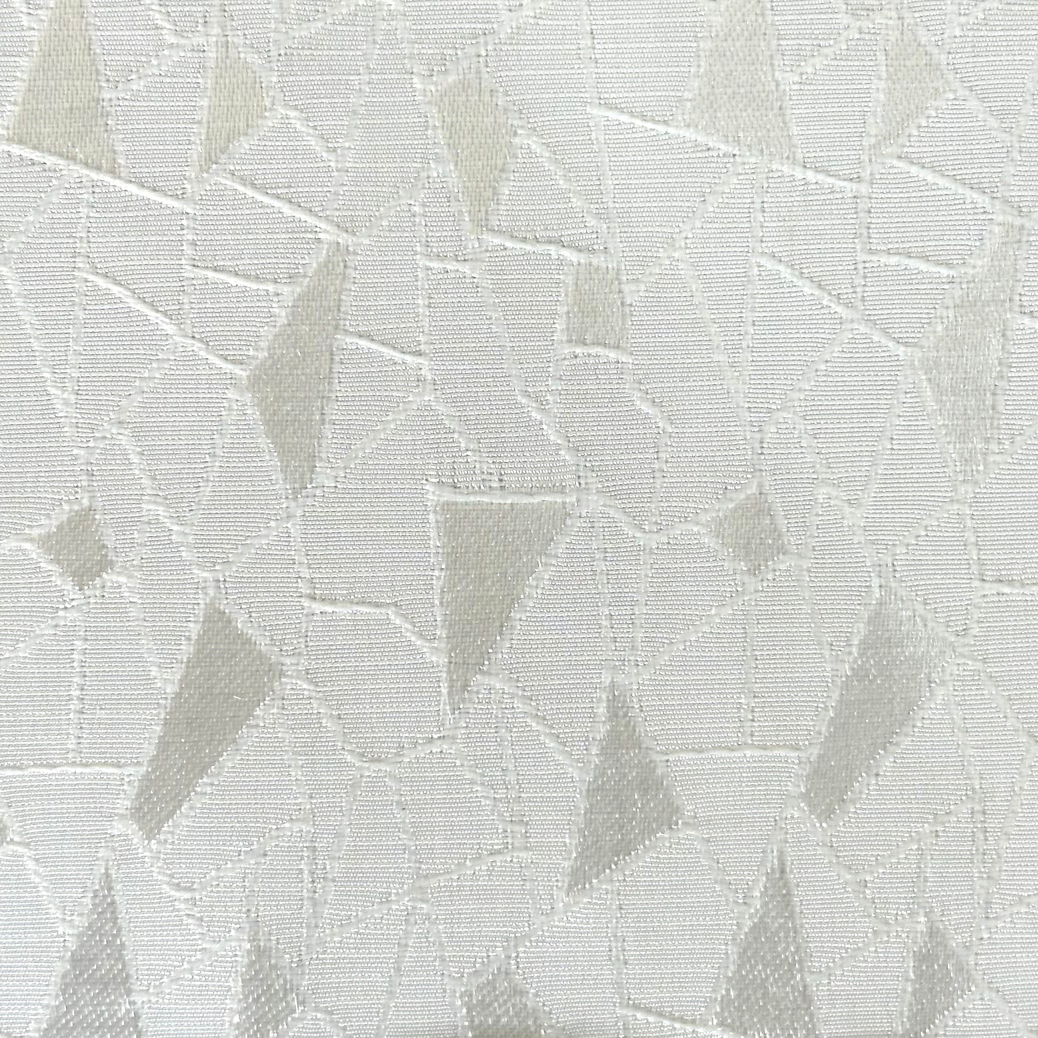 Geo Mosaic – Irregular Geometric Jacquard Fabric