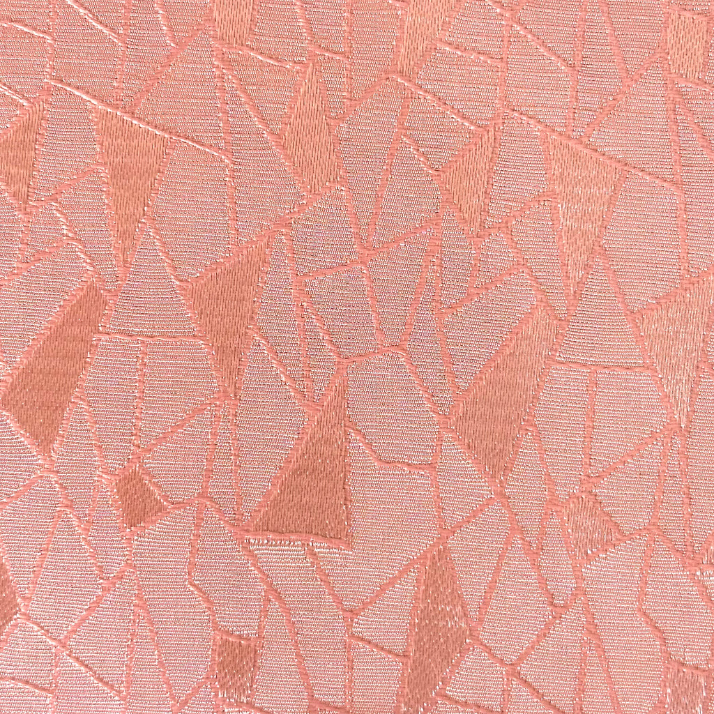 Geo Mosaic – Irregular Geometric Jacquard Fabric
