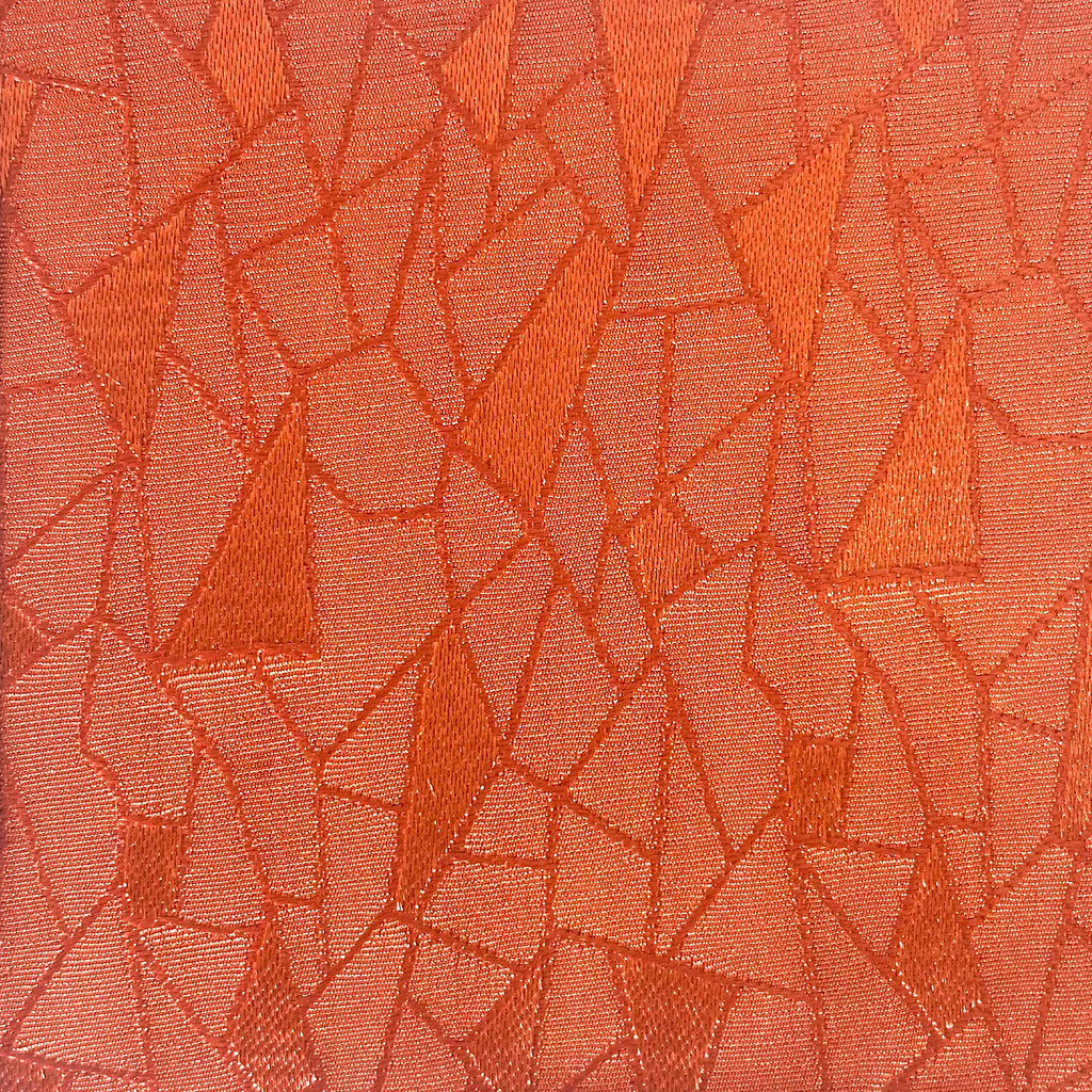 Geo Mosaic – Irregular Geometric Jacquard Fabric