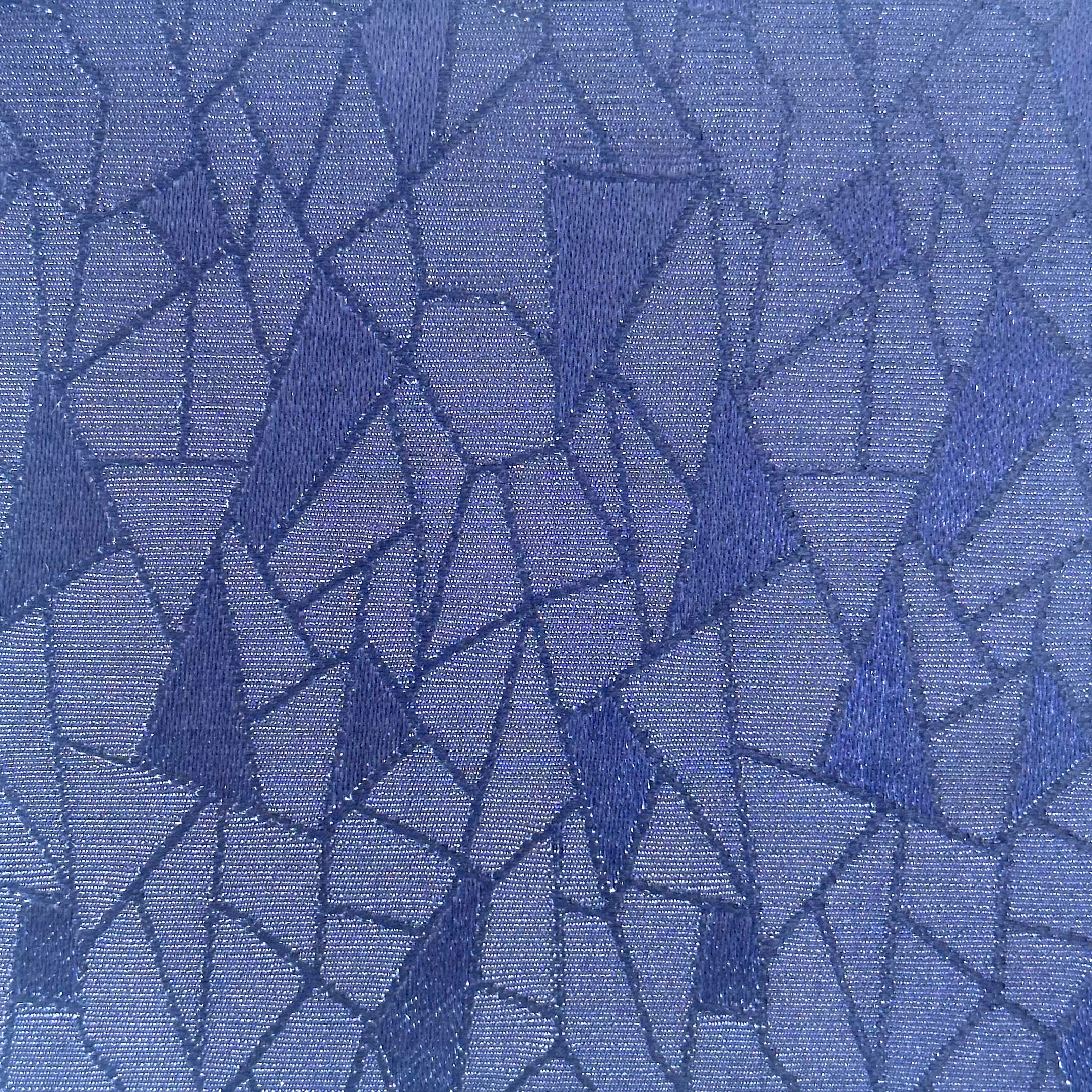 Geo Mosaic – Irregular Geometric Jacquard Fabric