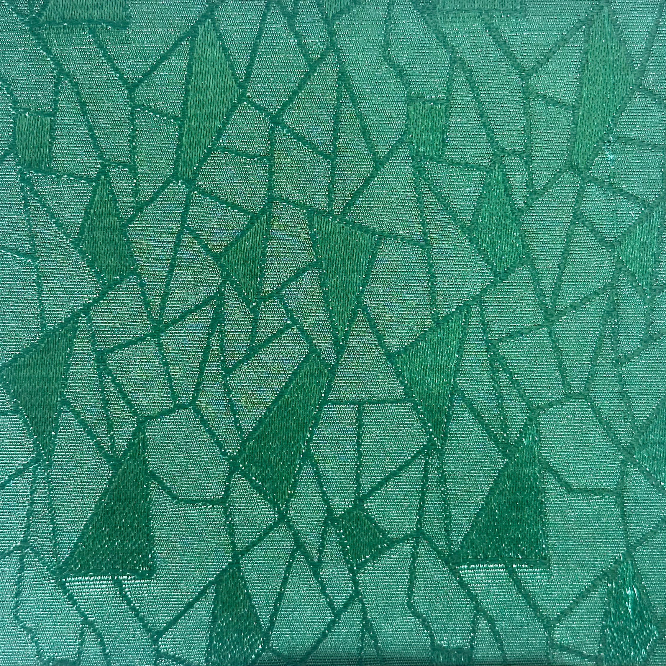 Geo Mosaic – Irregular Geometric Jacquard Fabric